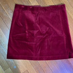 Loft Ruby Corduroy short skirt